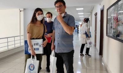 Kağızman’a atanan öğretmenlere hediyeli karşılama