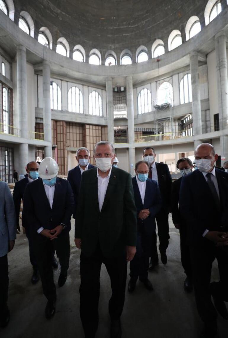 Son dakika... Ayasofyaya sürpriz ziyaret Cumhurbaşkanı Erdoğan paylaştı