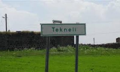Tekneli köyü ( Kovid 19 ) İçin karantinaya alındı