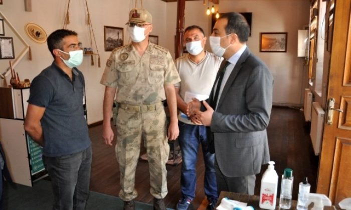 Kars Vali Öksüz, ‘Korona virüs denetimine katıldı