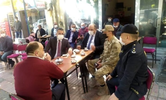 Kağızman’da Korona virüs (Kovid-19) tedbirler kapsamında denetleme yapıldı.