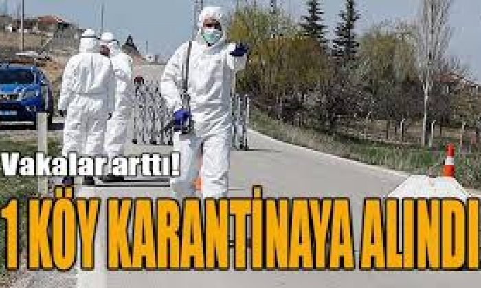 Digor Bağlı Yemençayır Köyü Karantına Alındı