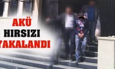 Kars’ta güvenlik kamerasına takılan akü hırsızlarına tutuklam