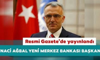 Merkez Bankası başkanlığına atanan Naci Ağbal, ilk yazılı açıklamasını yaptı