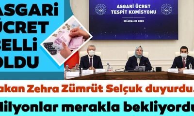 Asgari ücret zammı hakkında milyonların beklediği açıklama geldi