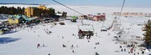 Sarıkamış'ta Covid-19 tedbirleri ile kayak sezonu açıldı 1 Kayak merkezı