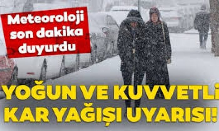 Kars’ta Karla Karışık Yağmur ve Kar Bekleniyor
