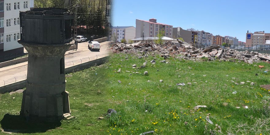 Kars ‘Tayyare Meydanı’ yıkılıyor! 1 36166