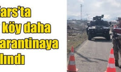 Kars’ta 2 köy karantinaya alındı