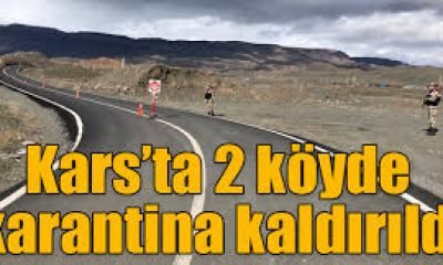 Kağızman 2 Köyde Karantina Kaldırdı