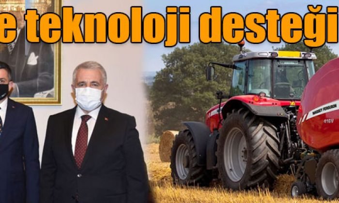 Çiftçiye teknoloji desteği