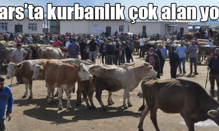 Kars’ta kurbanlık çok alan yok