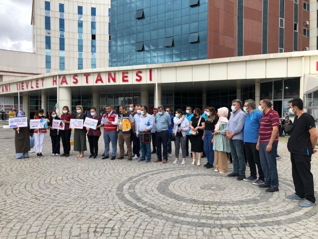 Sağlıkçılar toplu sözleşme öncesi taleplerini anlattı 1 Sağlıkçılar toplu protokol öncesi taleplerini anlattı