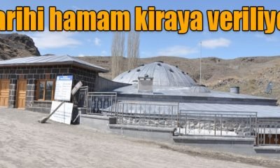 Tarihi hamam kiraya veriliyor | Kars Haber