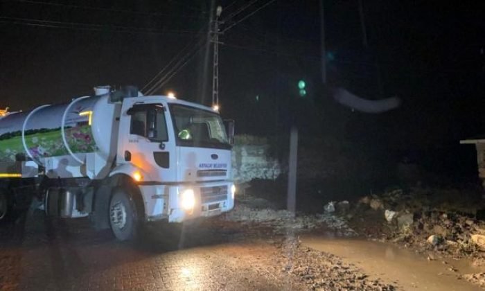 Arpaçay’da evler sular altında kaldı | Kars Haber