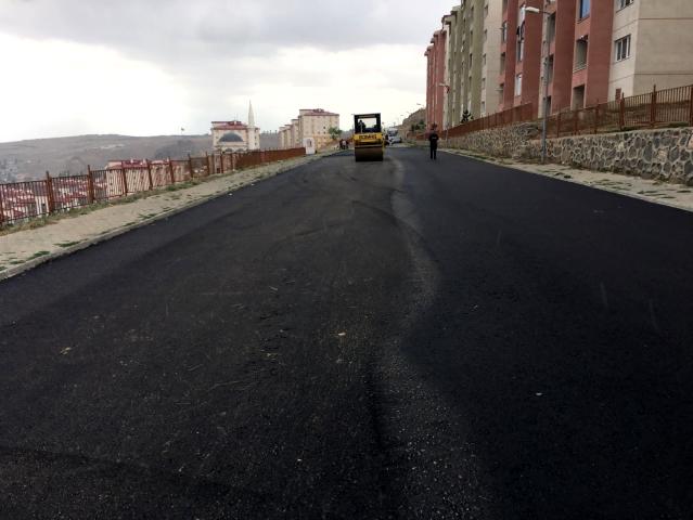 Atatürk Mahallesi Sıcak Asfalt Yola Kavuştu
