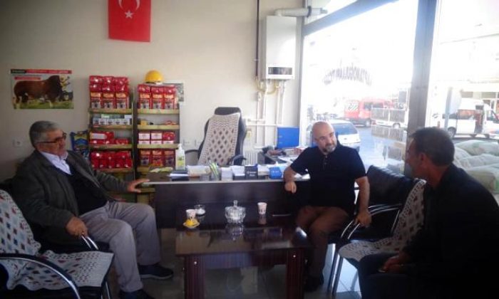 Selim Belediye Başkanı güne esnaf ziyaretiyle başladı