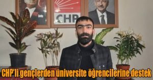 Cumhuriyet Halk Partisi (CHP) Kars Gençlik Kolları Başkanlığı, Kafkas Üniversitesini kazanan ve kayıt olmak için kente gelen öğrencilere destek olmak için çalışma başlattı.
