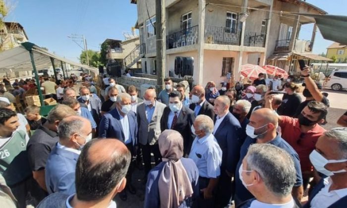 Arslan katledilen hemşerilerimizin Mevlüt programına katıldı