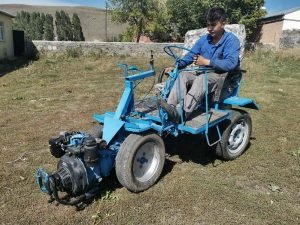 17 Yaşındaki Genç Hurdadan Topladığı Malzemelerle ATV Yaptı