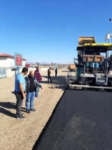 Selim Belediyesi'nde yol çalışmaları hızlandırıldı