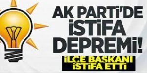 AK Parti Digor İlçe Başkanı Tuncer Baykiz, görevinden istifa etti.