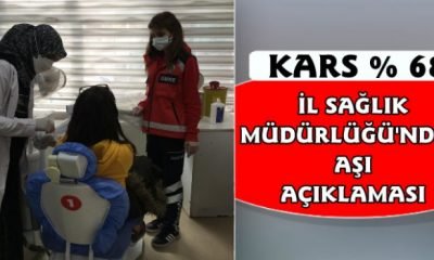 Kars İl Sağlık Müdürlüğü’nden Aşı Açıklaması