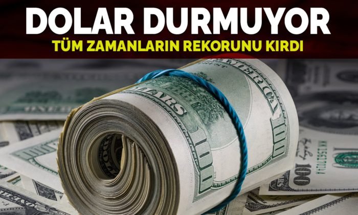 Dolarda rekor üstüne rekor