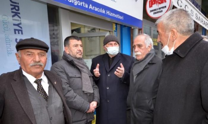 CHP Genel Başkan Yardımcısı Ağbaba, Kağızman’da esnaf ziyaretinde