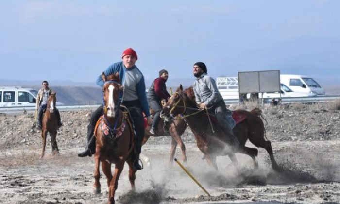 Kars’ta cirit heyecanı