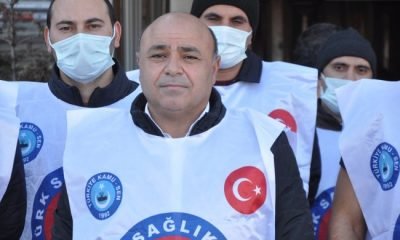 Kars’ta Sağlık Çalışanları İş Bıraktı