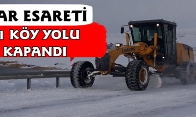 Kars’ta 51 Köy Yolu Ulaşıma Kapandı