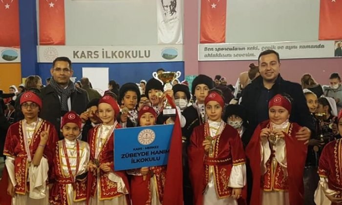 Zübeyde Hanım İlkokulu Kars İl Birincisi Oldu