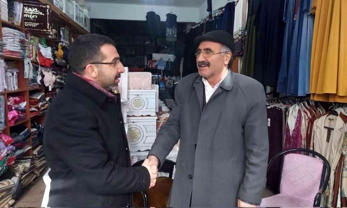 Başkan Çalkın, Sarıkamış’ta esnafla bir araya geldi