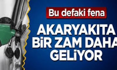 Benzin ve Motorine Büyük Zam Kararı