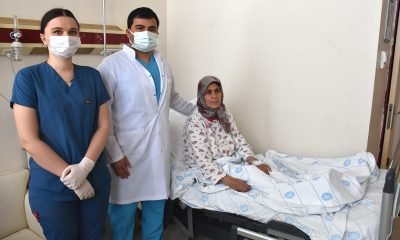Kars’ta karnında 5 kilogramlık kitle bulunan kadın ameliyatla sağlığına kavuştu