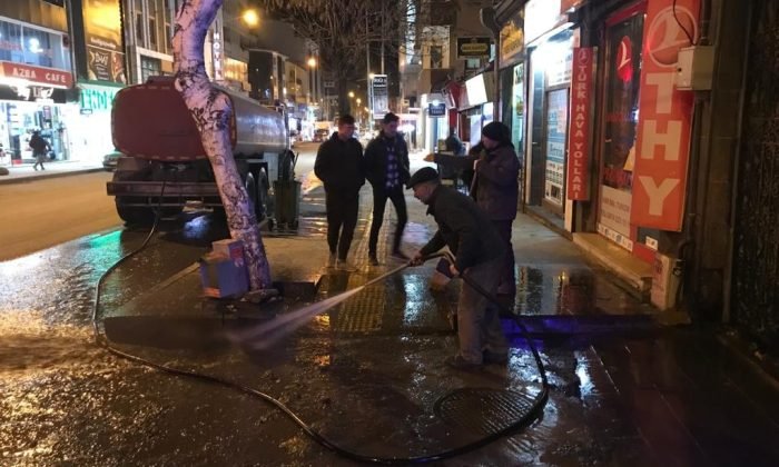 Kars Belediyesinden Bahar Temizliği