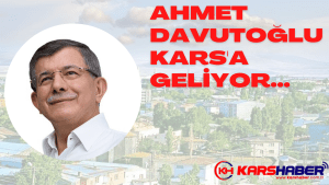 Ahmet davutoglu karsa geliyor...