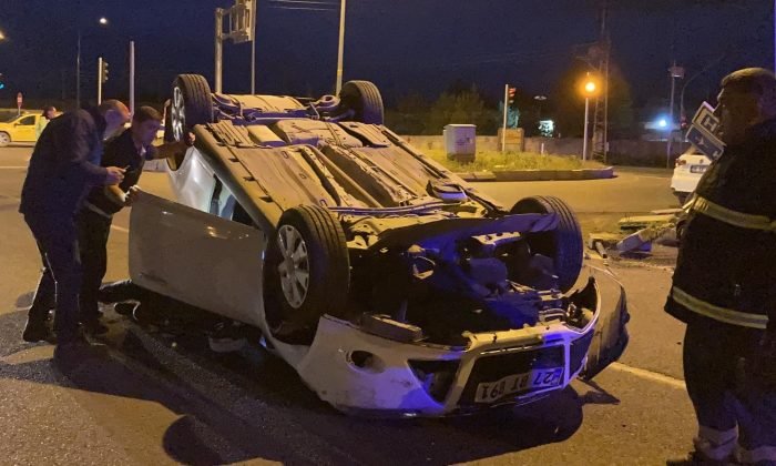 Kars’ta trafik kazası: 1 yaralı