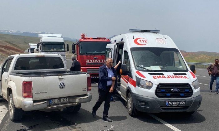 Iğdır’da trafik kazası: 2 Yaralı