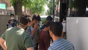 Kars’ta düzensiz göçmenler sınır dışı ediliyor 1 AW643324 01