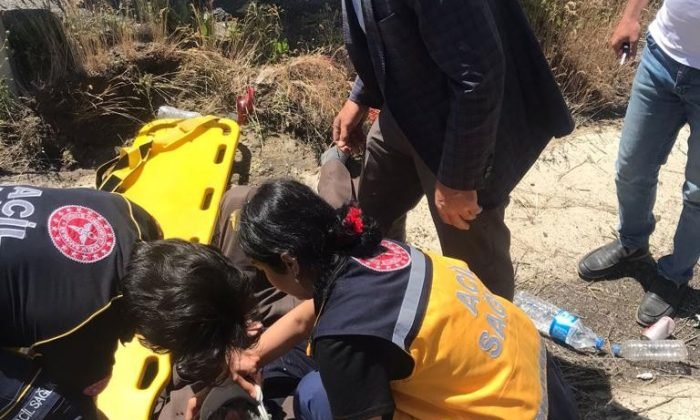 Horasan – Pasinler karayolunda trafik kazası: 2 yaralı