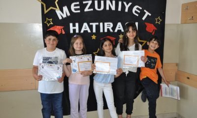 Kars’ta öğrencilerin ‘Yaz Tatili’ başladı