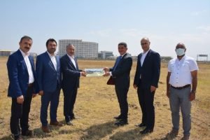 Çelebi: “AİÇÜ Tıp Fakültesi binası inşaatı yükselmeye devam edecek” 1 AW653468 01
