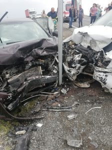 Kars’ta Trafik Kazası: 5 Yaralı | Kars'ta Son Dakika 1 AW654595 01