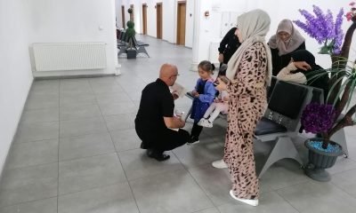 Başkan Altun minik misafirlerini ağırladı