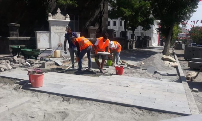 Kars inşaat alanına döndü