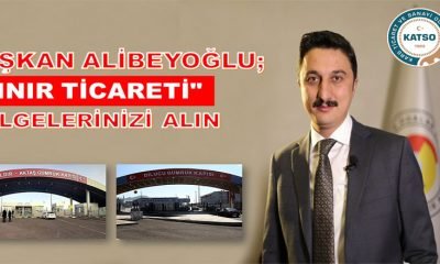 Başkan Alibeyoğlu, “Sınır ticareti belgelerinizi alın”