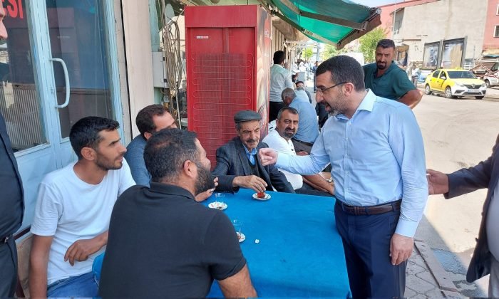Başkan Çalkın, Digor’da vatandaşlarla buluştu