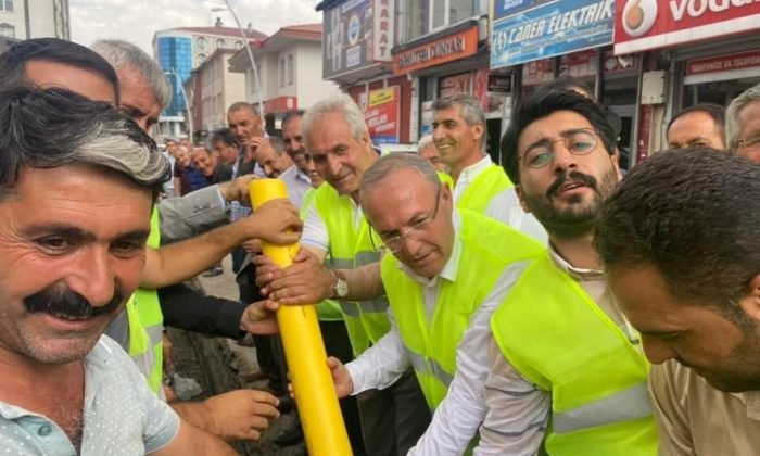 Eleşkirt’te Doğalgaz Sevinci